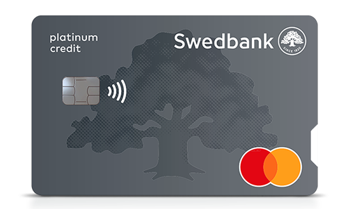 Betal- och kreditkort Mastercard Platinum